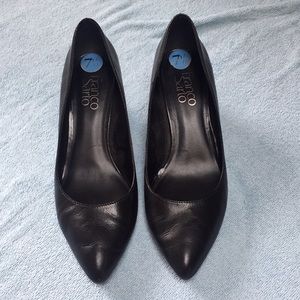 Franco Sarto black heels